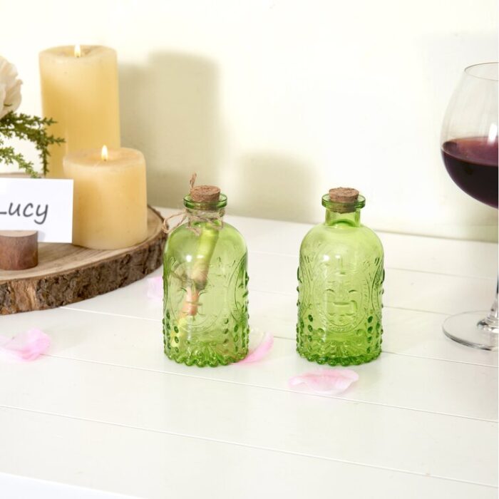 Glass Decorative Bottle - Chic Decora