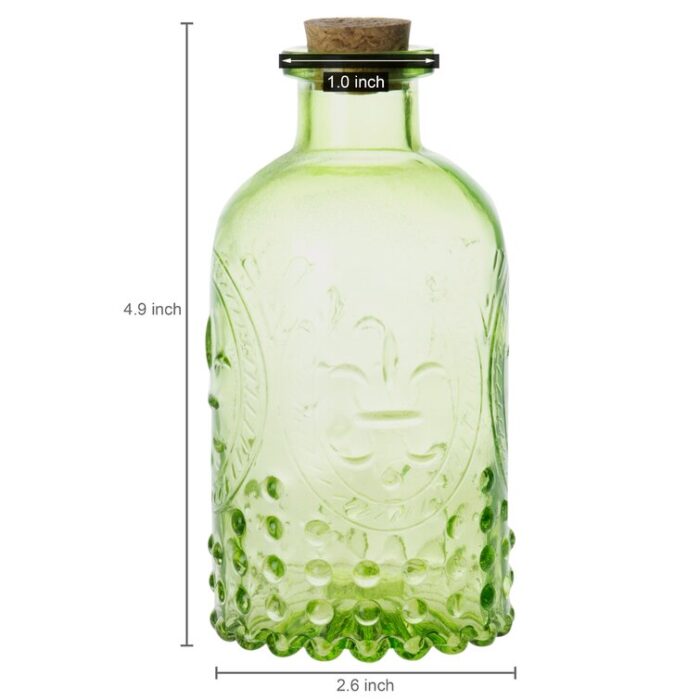 Glass Decorative Bottle - Chic Decora