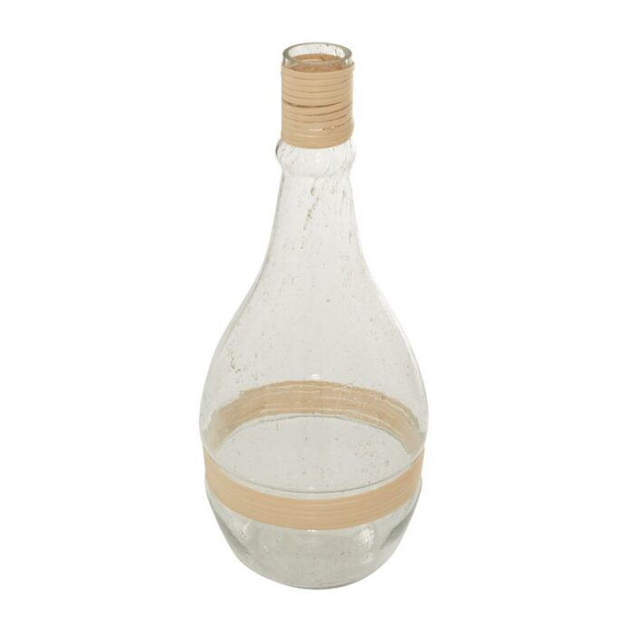 Glass Decorative Bottle - Chic Decora