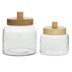 Glass Decorative Urns & Jars - Chic Decora