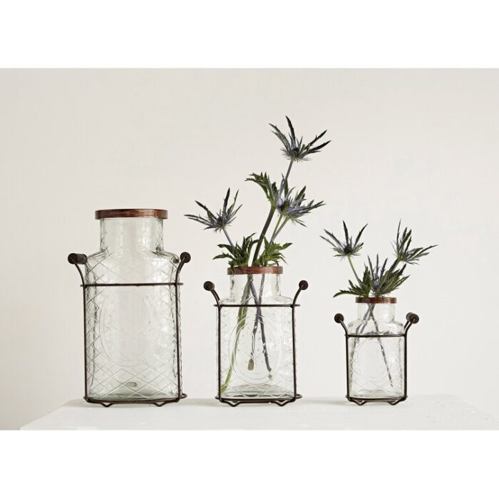 Glass Table Vase - Chic Decora