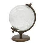 Glass Tabletop Globe - Chic Decora