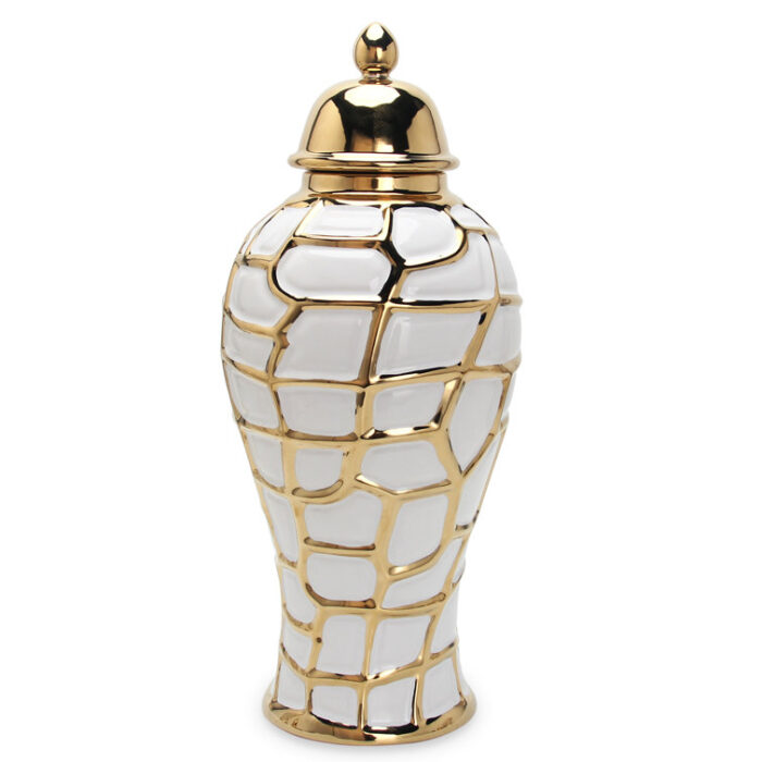 Glauco Ceramic Ginger Jar - Chic Decora