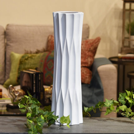 Grider Ceramic Floor Vase - Chic Decora