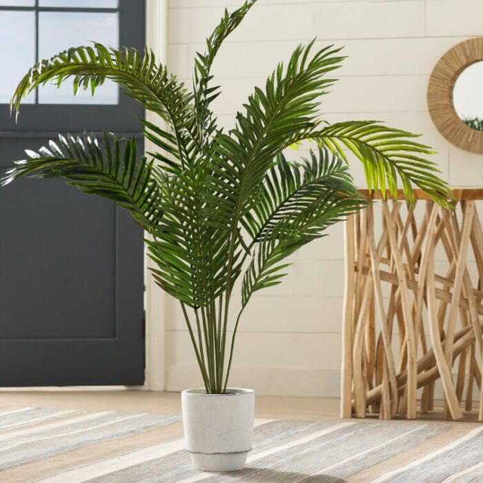 Grover 60” Faux Palm Plant in Pot - Chic Decora