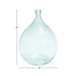 Handmade Glass Floor Vase - Chic Decora