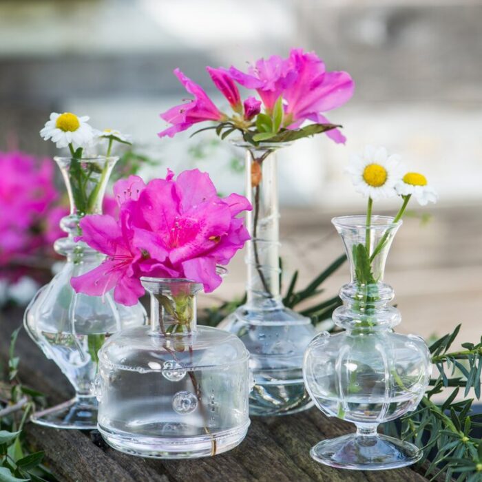 Handmade Glass Table Vase - Chic Decora