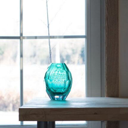 Handmade Glass Table Vase - Chic Decora