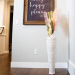 Handmade Solid Wood Floor Vase - Chic Decora