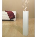 Handmade Wood Floor Vase - Chic Decora