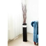 Handmade Wood Floor Vase - Chic Decora