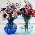 Hibiscus Glass Bud Vase - Chic Decora