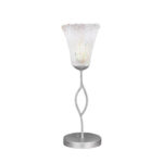 Hiroko Metal Torchiere Lamp - Chic Decora