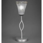 Hiroko Metal Torchiere Lamp - Chic Decora