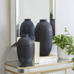 Holly Stoneware Table Vase - Chic Decora