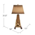 Hoye-Crest Table Lamp - Chic Decora