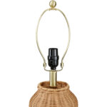 Hunsberger Wicker/Rattan Table Lamp - Chic Decora