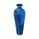 Iesha 20 Inch Glass Floor Vase - Chic Decora