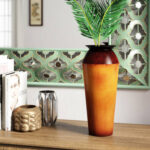 Boylon Metal Floor Vase - Chic Decora