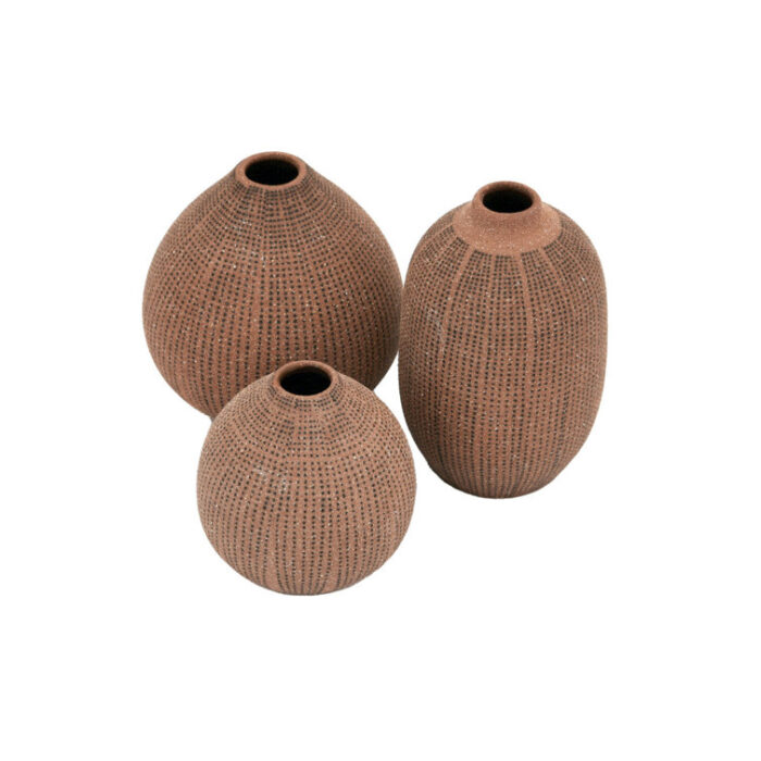 Ilma Stoneware Table Vase - Chic Decora