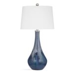 Cordelia Glass Table Lamp - Chic Decora