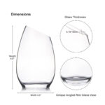 Ionela Glass Table Vase - Chic Decora