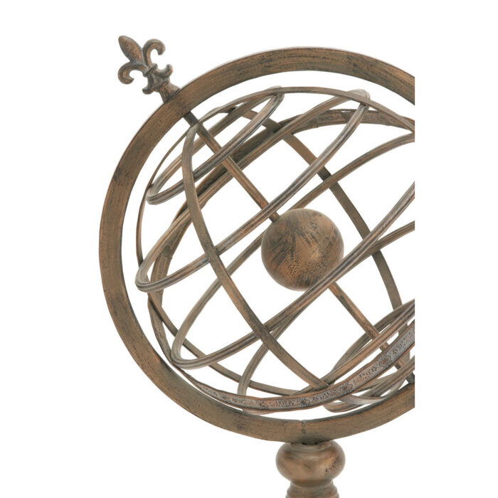 Iron Tabletop Globe - Chic Decora