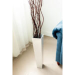 Jaxon Wood Floor Vase - Chic Decora