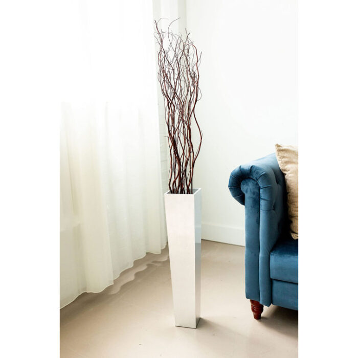 Jaxon Wood Floor Vase - Chic Decora