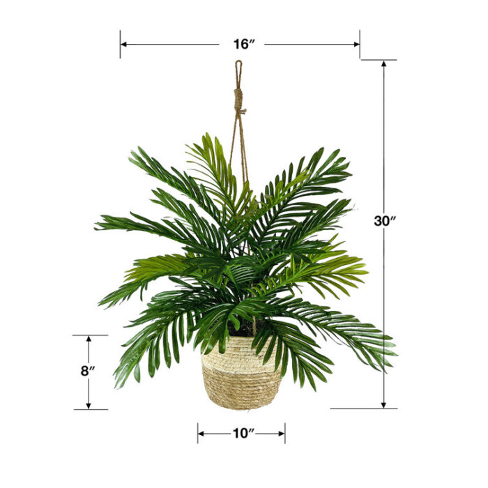 Johnson 30” Faux Palm Plant - Chic Decora