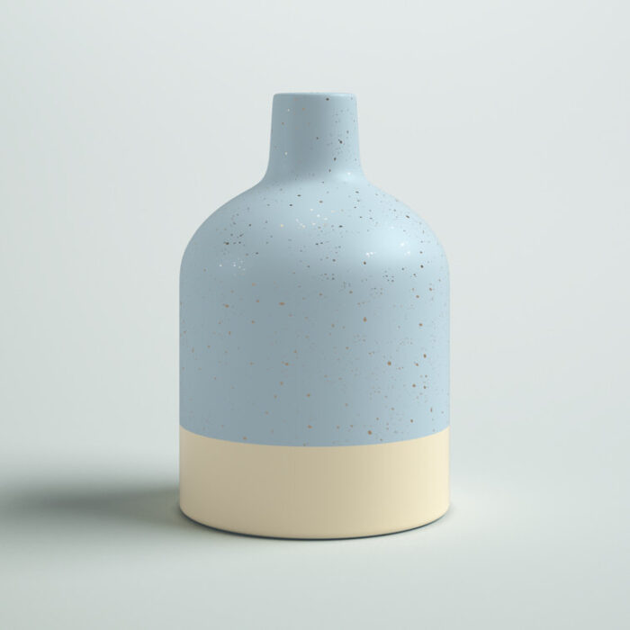 Kanedra Handmade Ceramic Decorative Bottle - Chic Decora