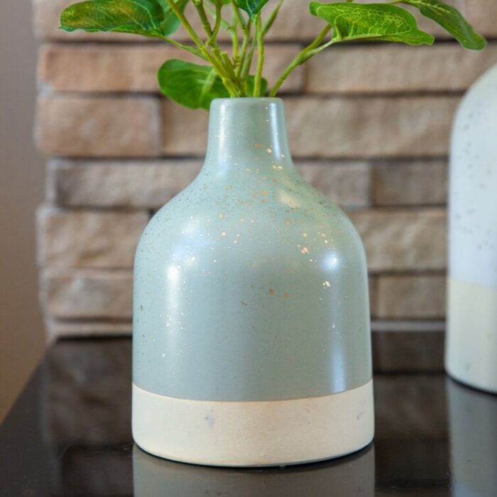 Kanedra Handmade Ceramic Decorative Bottle - Chic Decora