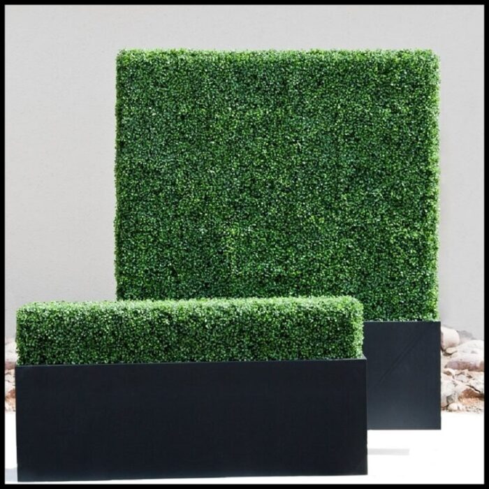 Keifer 120″ x 40″ Faux Boxwood Hedge Roll Indoor/Outdoor - Chic Decora