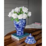 Lansberry Ginger Jar - Chic Decora