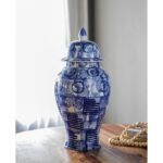 Lansberry Ginger Jar - Chic Decora