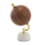 Leather Tabletop Globe - Chic Decora