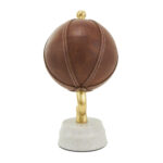 Leather Tabletop Globe - Chic Decora