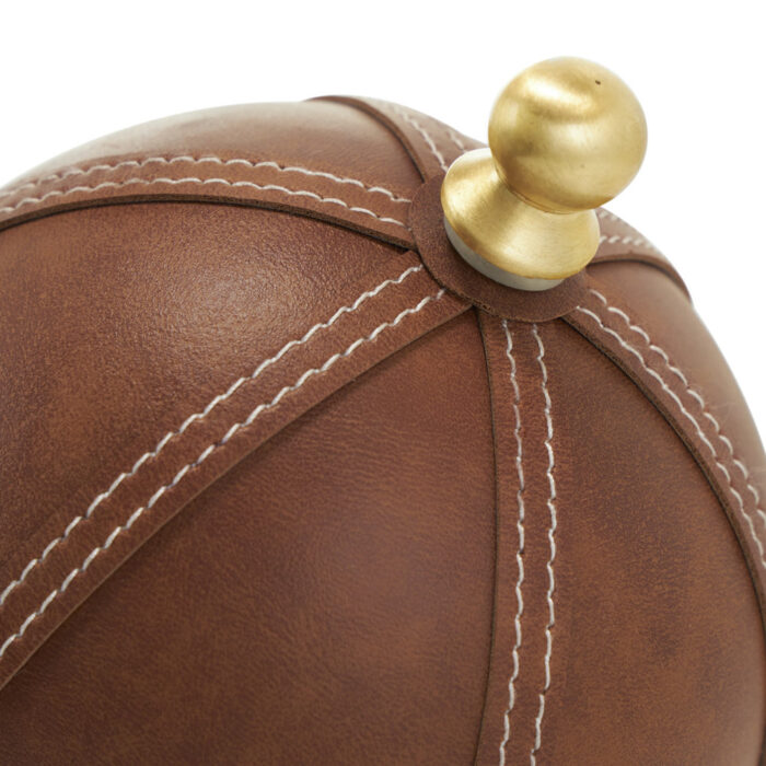 Leather Tabletop Globe - Chic Decora