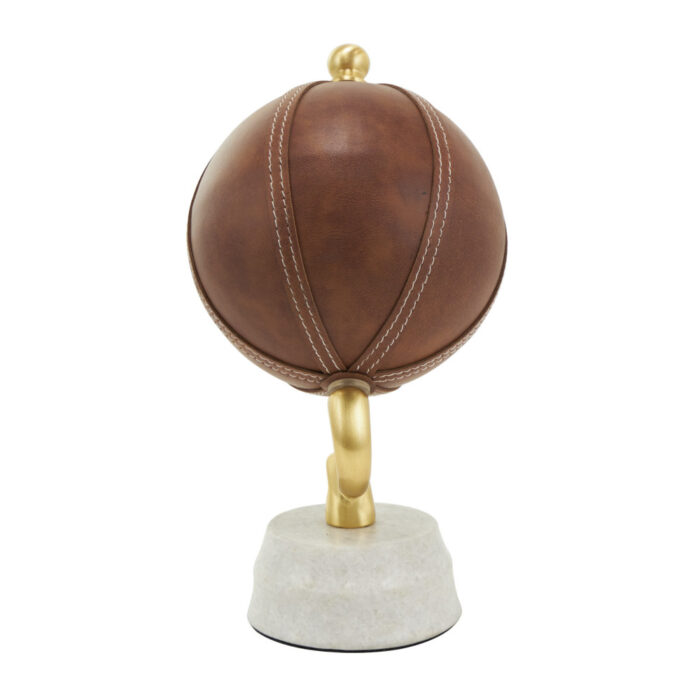 Leather Tabletop Globe - Chic Decora