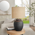 Leveta Ceramic Table Lamp - Chic Decora