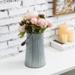 Chaffins Metal Table Vase - Chic Decora