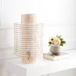 Lozko Wicker/Rattan Table Lamp - Chic Decora