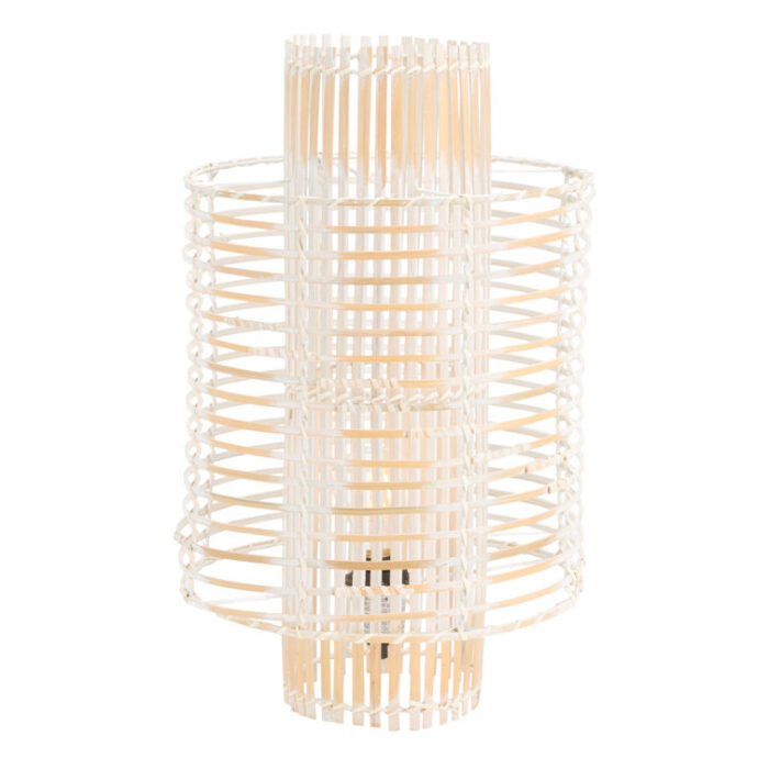 Lozko Wicker/Rattan Table Lamp - Chic Decora