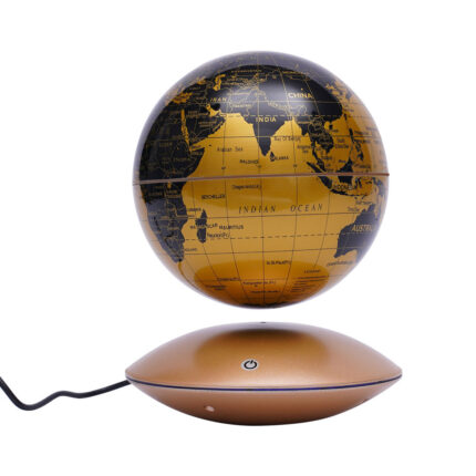 Magnetic Levitating Floating Globe World Map Color Light Night Lamp Decor DC12V - Chic Decora