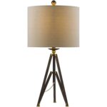 Maio Metal Tripod Lamp - Chic Decora