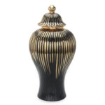 Makanna Ceramic Ginger Jar - Chic Decora