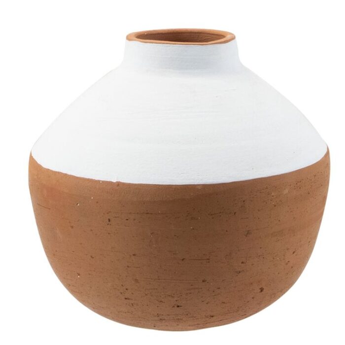 Manraj Handmade Terracotta Table Vase - Chic Decora