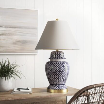 Solari Porcelain Table Lamp - Chic Decora