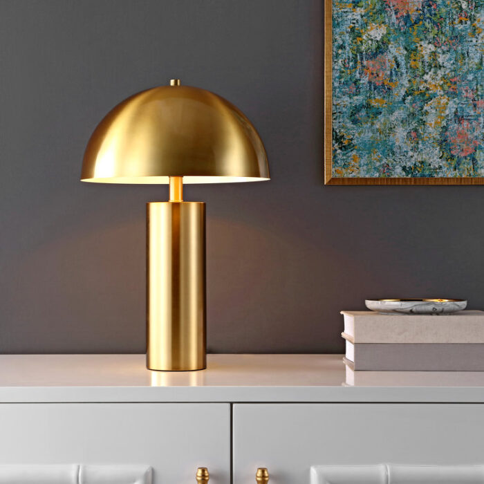 Marlasia Metal Table Lamp - Chic Decora