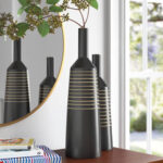 Tascherau Metal Table Vase - Chic Decora